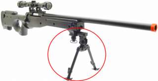 Airsoft Bipod + Adapter for L96 NEW  