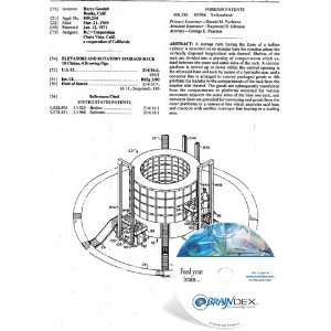  NEW Patent CD for ELEVATORS AND ROTATORY STORAGE RACK 