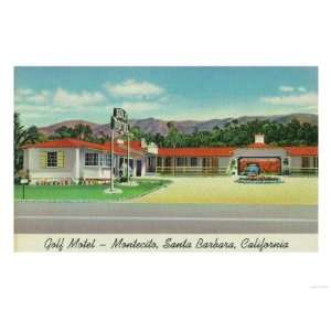  Exterior View of the Golf Motel, Montecito   Santa Barbara 