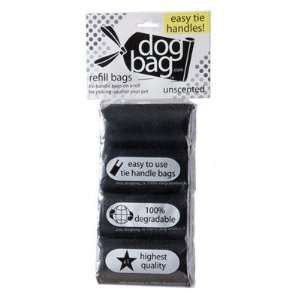  Duffel Dog Poop Bag Refill   Black/Unscented