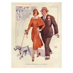La Vie Parisienne, Magazine Plate, France, 1930 Giclee Poster Print 