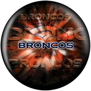 Brunswick NFL KR Denver Broncos Viz a ball Bowling 6 #  