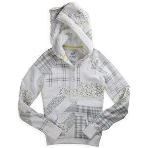  Fox Racing Womens Call Me Hoody   X Small/White 