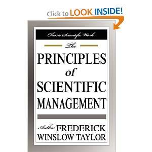   Scientific Management (9781599866796) Frederick Winslow Taylor Books