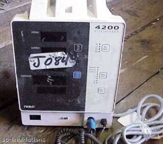 IVAC Model 4200 Vital Check Monitor  