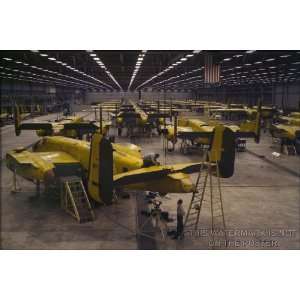  Assembling B 25 Mitchell Bombers, Kansas City, Kansas   24 