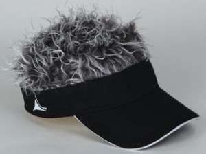 Hat,cap, visor, with hair, wig,baseball golf hat fun 8 9812300200 7 