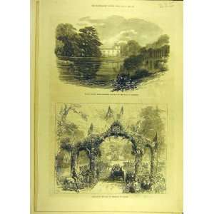   1871 Wilton House Salisbury Pembroke Wilton Earl Print