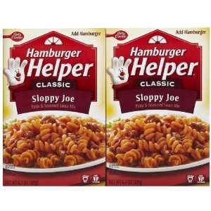 Hamburger Helper Slopy Joe, 6.7 oz, 2 pk  Grocery 