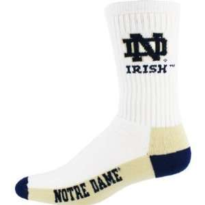 Notre Dame Fighting Irish Mens Crew Socks Sports 