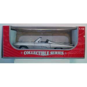  Anson 1963 Thunderbird Silver Diecast Scale 118 Toys 