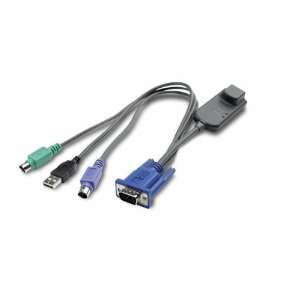   SERVER MODULE 14 IN 36 CM For VGA Video USB Virtual Media Electronics
