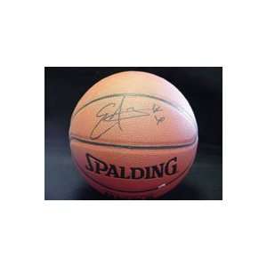    Signed Jones, Eddie Indoor/Outdoor Basketball 