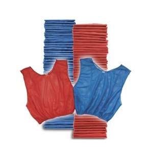  Youth Scrimmage Vest 50 Pack Blue/Red (PAC) Sports 