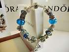 AUTHENTIC PANDORA .925 STERLING SILVER BRACELET I LOVE YOU WIFE 19 