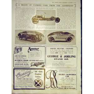   Motor Car Panhard Hispano Austin Advert Seabrook 1913