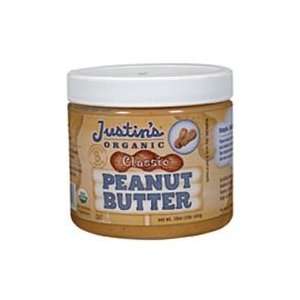 JustinS Nut Butter Organic Classic Peanut Butter ( 6x16 OZ)  