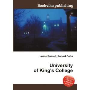  University of Kings College Ronald Cohn Jesse Russell 