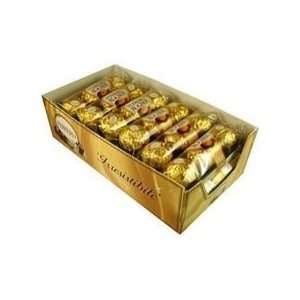 Ferrero Rocher Fine Hazelnut Chocolates 12 Individually Wrapped Packs 