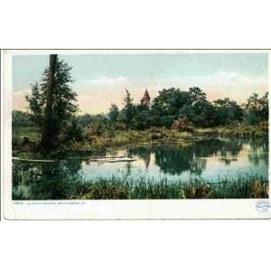   Reprint Brattleboro VT   In Highland Park 1900 1909