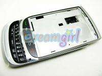OEM Silver Blackberry 9800 Torch Full Housing Case Cover Replacement 
