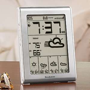   WeahterCast Alarm Clock Wireless 5 day Forecaster