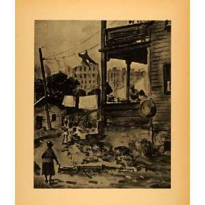   Americana Ghetto Gasser Art   Original Halftone Print