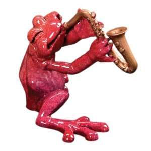  Kittys Critters 8486 Jake   Sax Frog Playing Saxophone, 4 