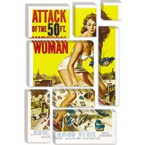  Attack of the 50 Foot Woman Vintage Movie PosterReynold 