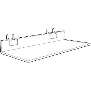  Acrylic 12L X 6W PEGBOARD SHELF