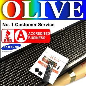  Olive LED Sign Board  Full color 12 x 50 Everything 