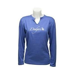 Los Angeles Dodgers Womens Roll Call Long Sleeve T Shirt by Concepts 