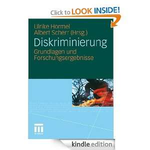 Diskriminierung Grundlagen und Forschungsergebnisse (German Edition 