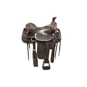  High Quality Roping and Ranch Saddle   Chocolate Color 