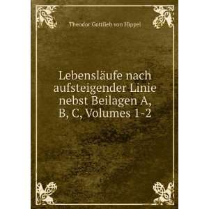   Beilagen A, B, C, Volumes 1 2 Theodor Gottlieb von Hippel Books
