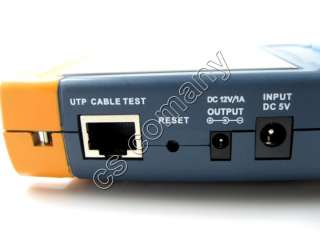 Newest 3.5 LCD Monitor CCTV Camera Video Test / Tester  