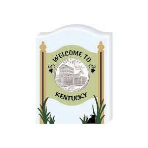  Keepsake, Wooden   KY State Quarter Holder Everything 