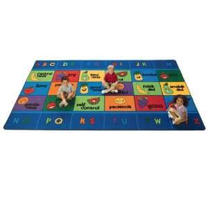  Fruit of the Spirit Bilingual Rug, 7ft.6in. x 12ft 