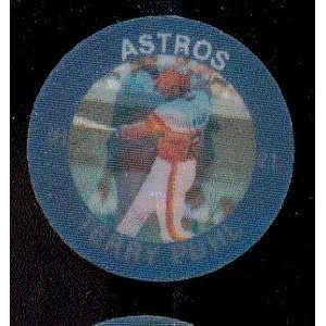  1985 Terry Puhl 7 11 Slurpee Southwest Baseball Disc 