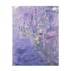  Waterlilies, 1907   Poster by Claude Monet (18x24)
