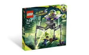NEW SEALED LEGO 7051 ALIEN CONQUEST TRIPOD INVADER SPACE MARS FREE 