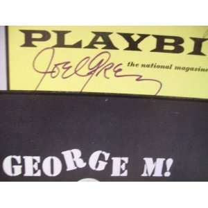 Grey, Joel Playbill Signed Autograph George M 1968  