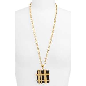  Tory Burch Gingham Pendant Jewelry