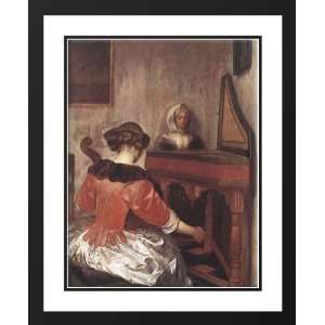  Borch, Gerard ter 28x36 Framed and Double Matted The 