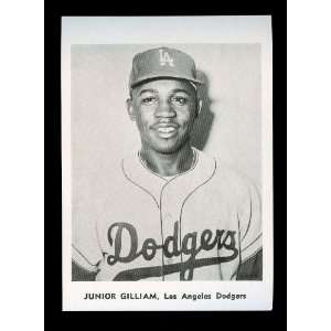  1961 Junior Gilliam Los Angeles Dodgers Jay Publishing 