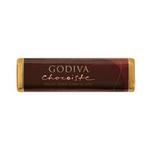 Godiva Chocoiste Chocolate Bars Solid Dark Chocolate 4 Pack  