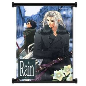 Final Fantasy VII Game Sephiroth and Zack Fabric Wall 