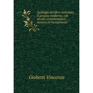   considerazioni intorno al risorgimento Gioberti Vincenzo Books