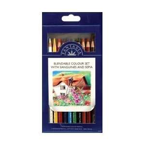  Pro Art Pro Art Fantasia Pencils 10/Pkg Blendable Color; 2 