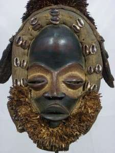 Fine African Tribal Mask DAN Ceremonial Mask African Art  